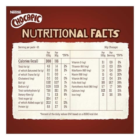 Nestle Chocapic Chocolate Cereal 645g - Image 4