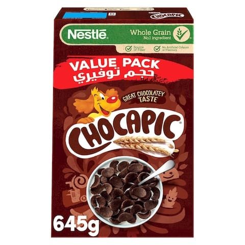 Nestle Chocapic Chocolate Cereal 645g